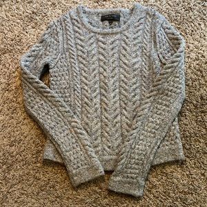 Rag and bone grey sweater
